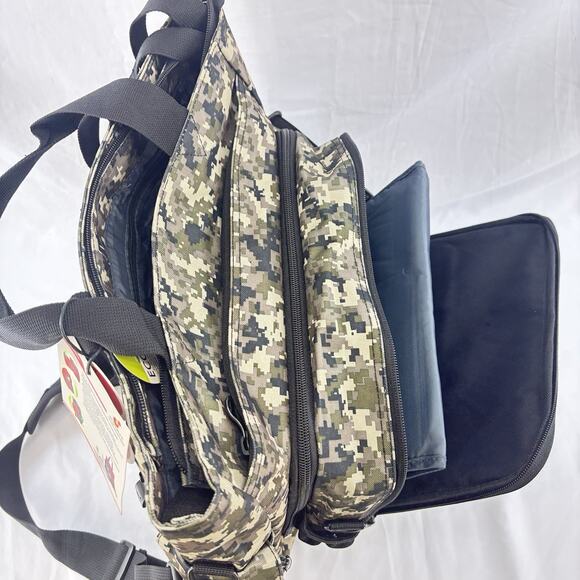 KinArt Tactical Baby Diaper Bag Backpack Camouflage Gear Built for Dads - Picture 1 of 15